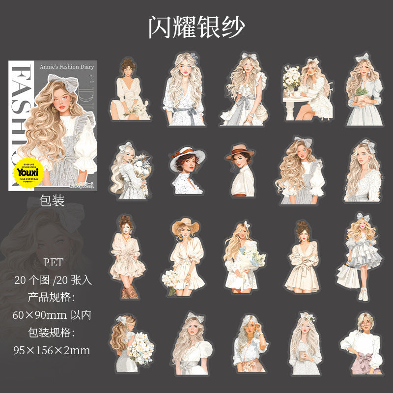 Journal PET sticker packs