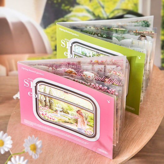 Journal PET landscape sticker book (Spring)