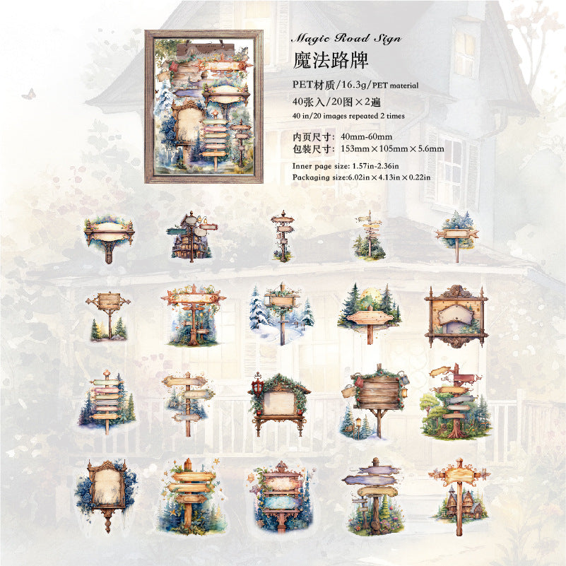 Journal PET sticker packs