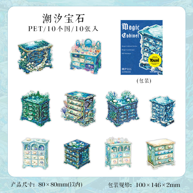 Journal PET sticker packs (Magic Cabinet)