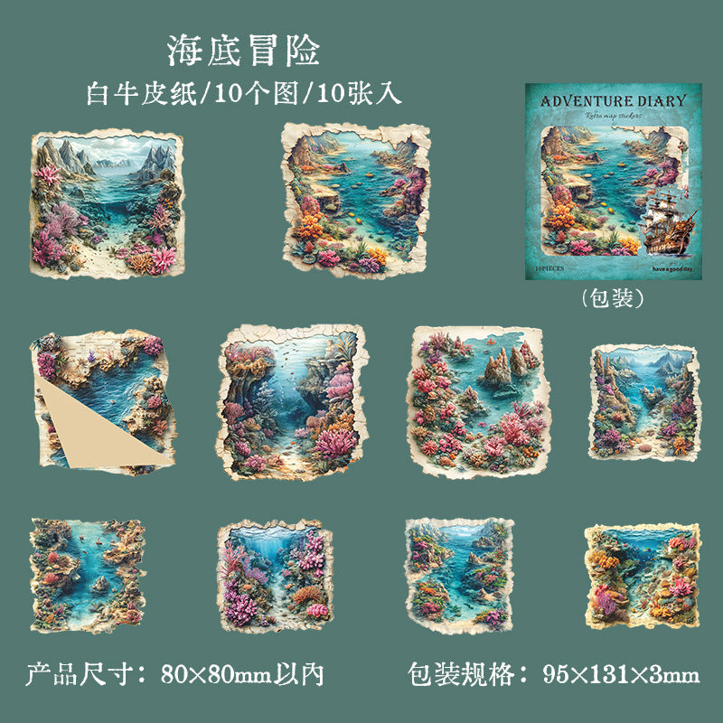 Journal paper packs (Adventure Diary Series）