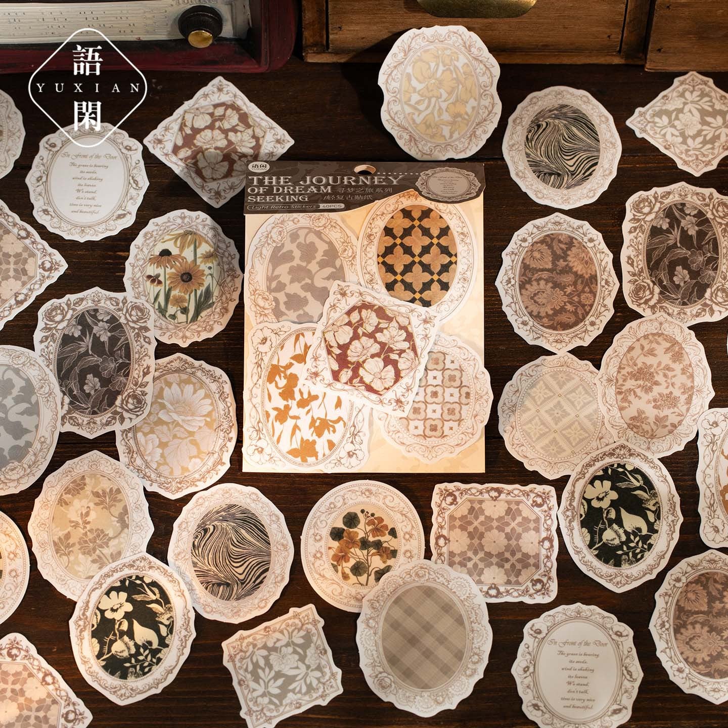 Journal paper packs (5*7cm) 40 sheets/pack