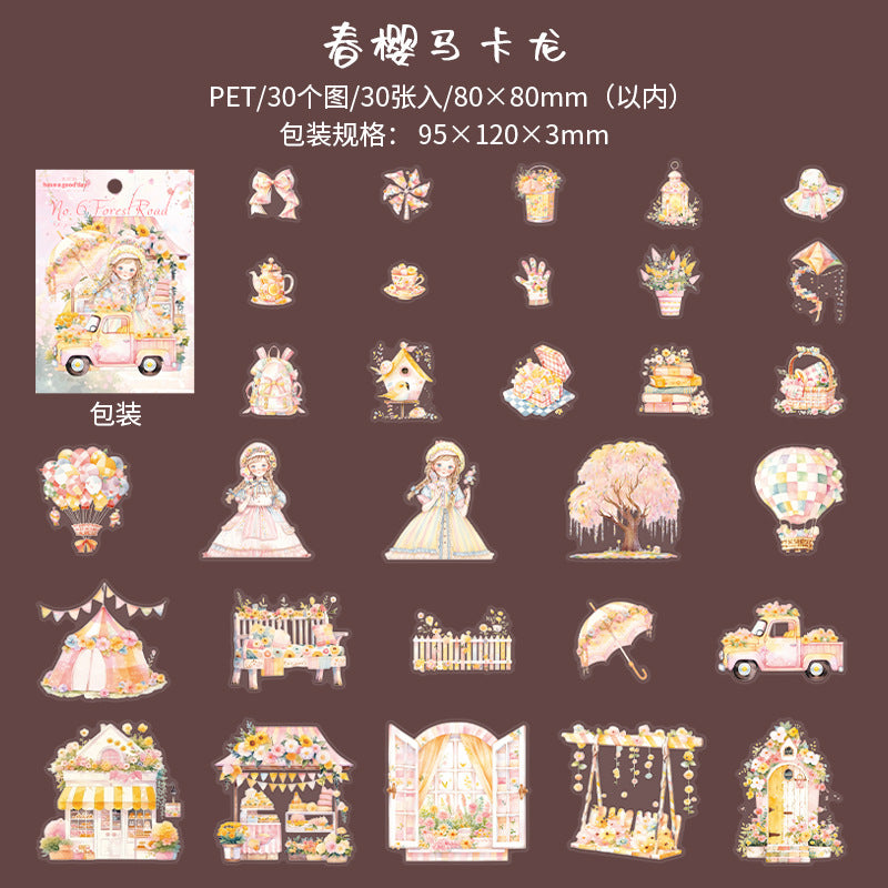 Journal PET sticker packs