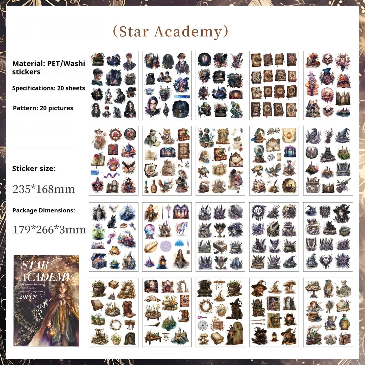 Journal sticker books