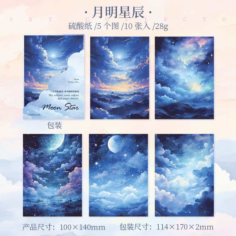 Journal sticker packs (Sky)