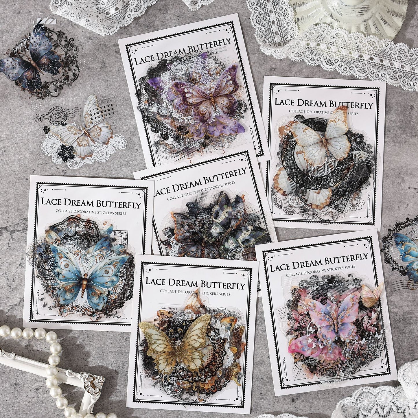 Journal PET sticker packs (Butterfly)