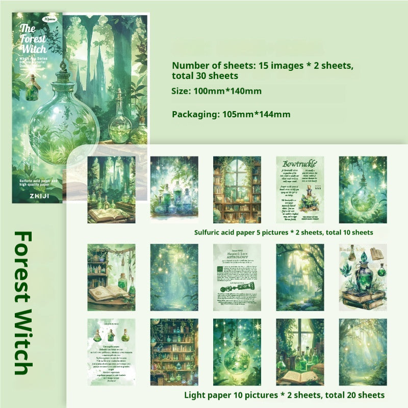 Journal paper packs (magic) 30 sheets/pack