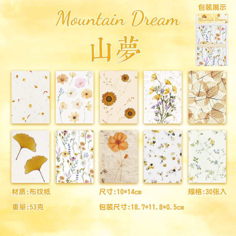 Journal paper packs (30 sheets/pack)