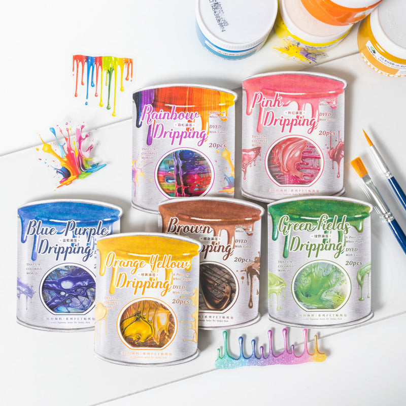 Journal sticker packs (Pigment Series）