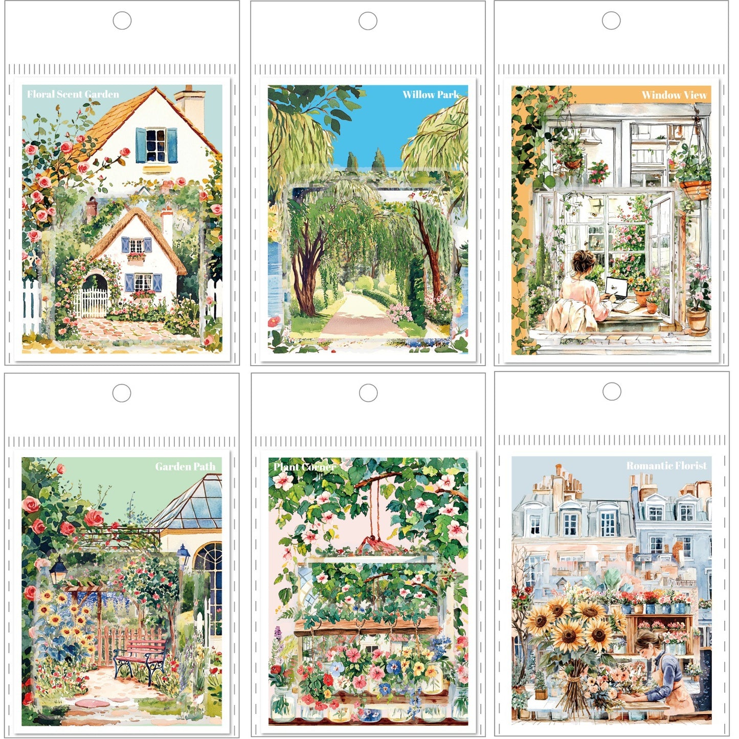 Journal PET sticker packs