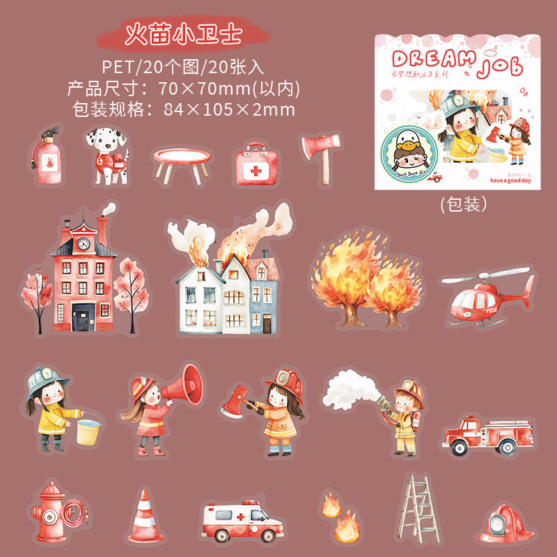 Journal PET sticker packs