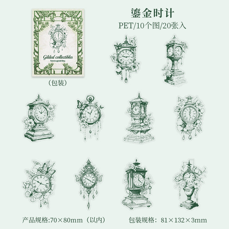 Journal PET sticker packs (20 pcs/pack)