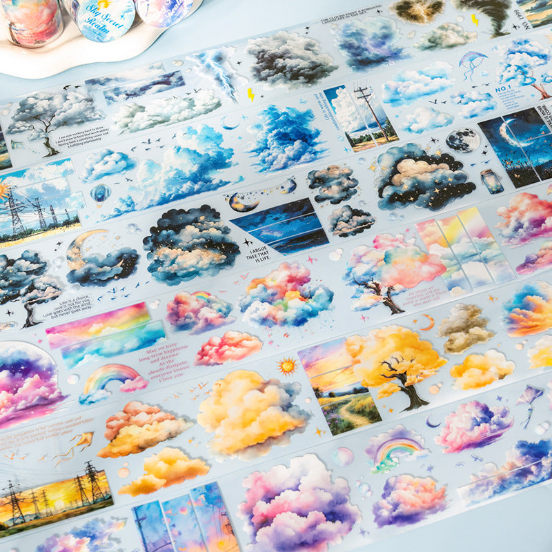 Journal PET sticker tape (60mm*2m/roll)