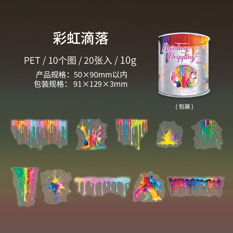 Journal sticker packs (Pigment Series）