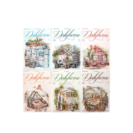 Journal sticker packs (Daily life at home)