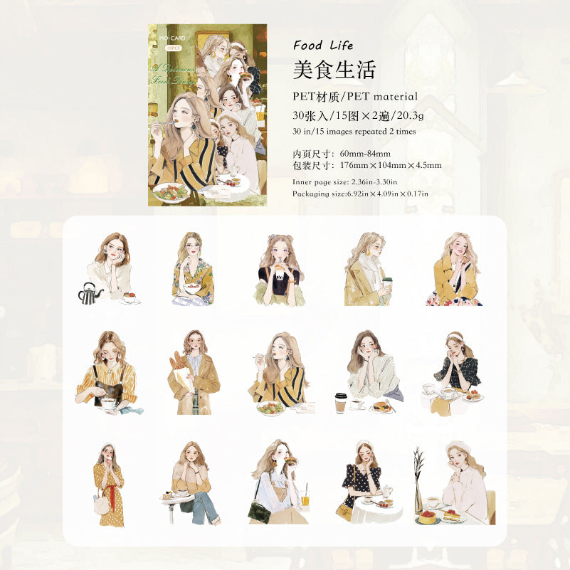 Journal PET sticker packs