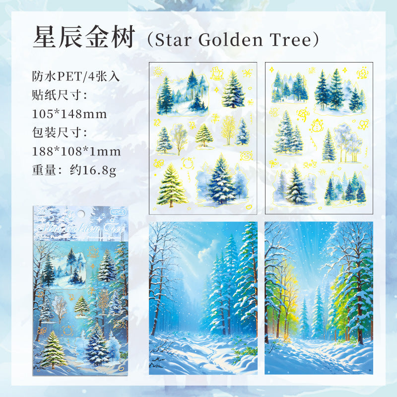 Journal sticker packs (Tree)