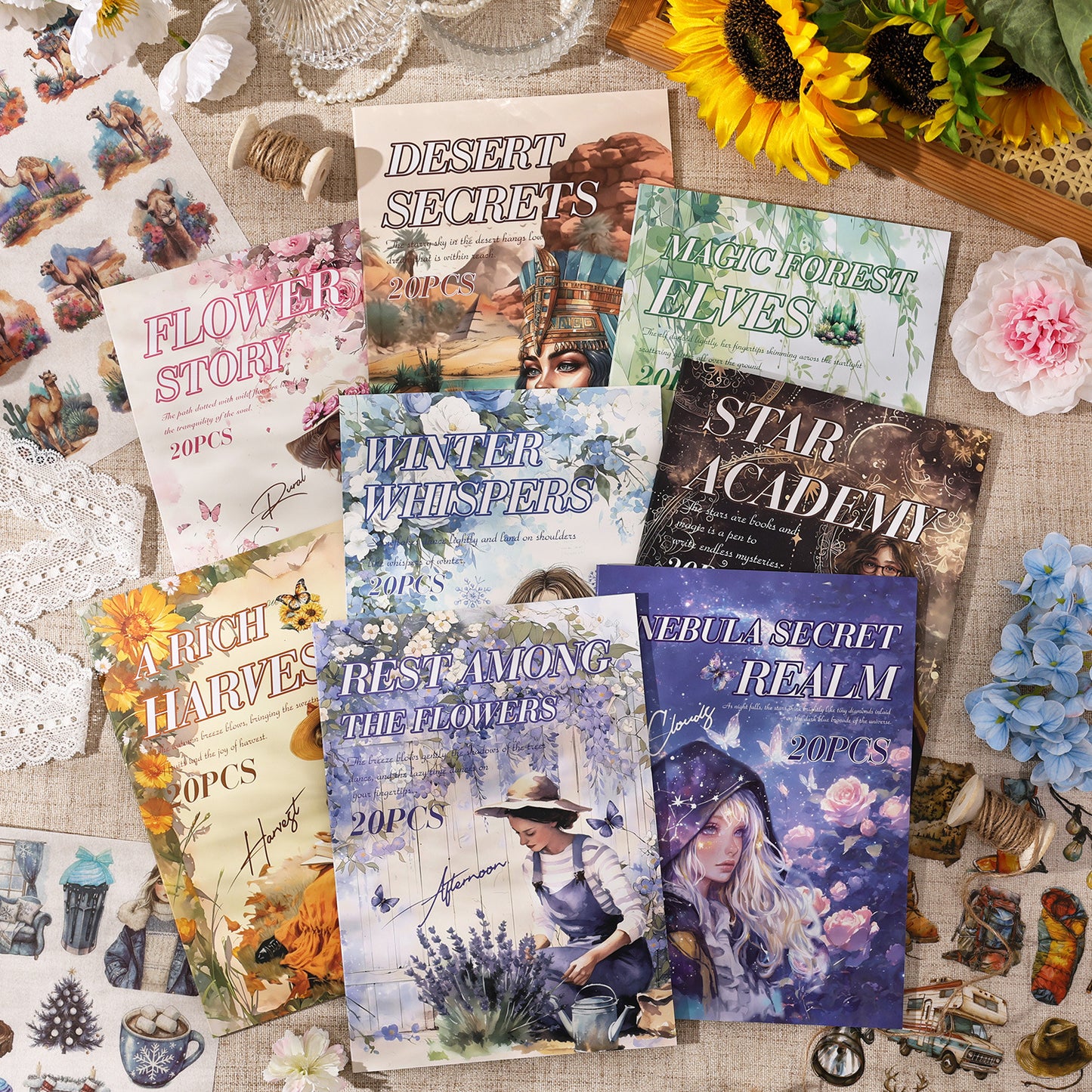 Journal sticker books