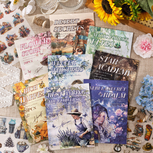 Journal sticker books