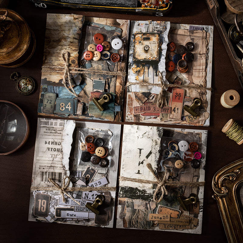 Retro journal material packs (50pcs/pack)