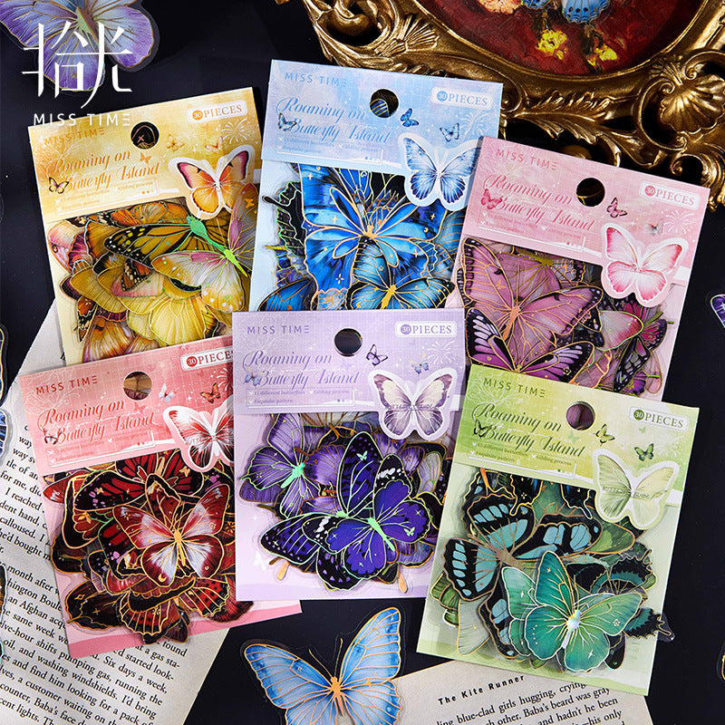 Journal PET sticker packs (Butterfly)