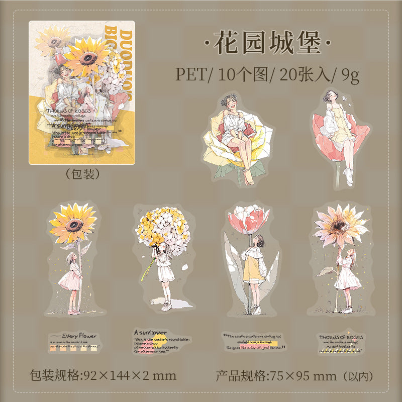 Journal PET sticker packs