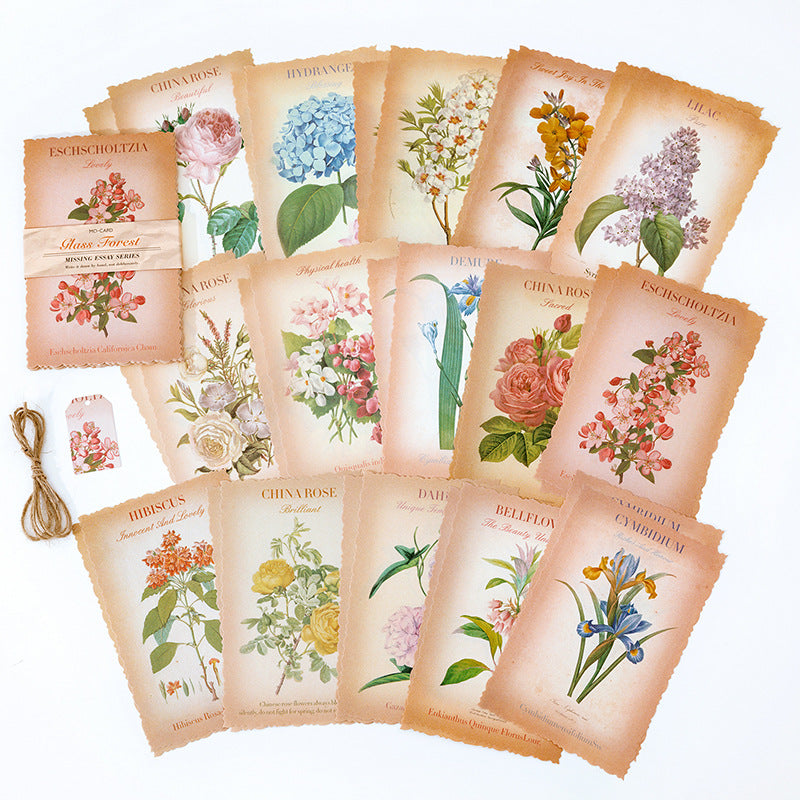 Retro Journal paper packs (30 sheets/pack)
