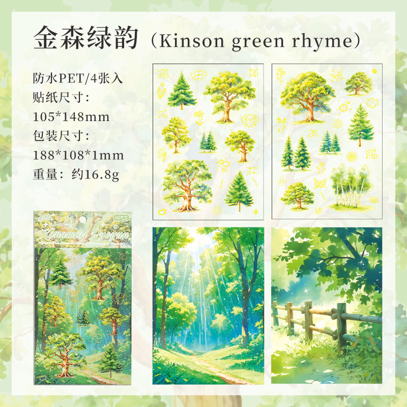 Journal sticker packs (Tree)