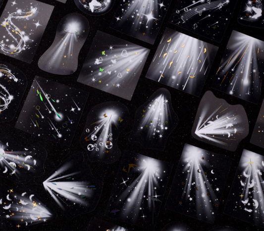 Journal PET sticker packs (20pcs/pack)