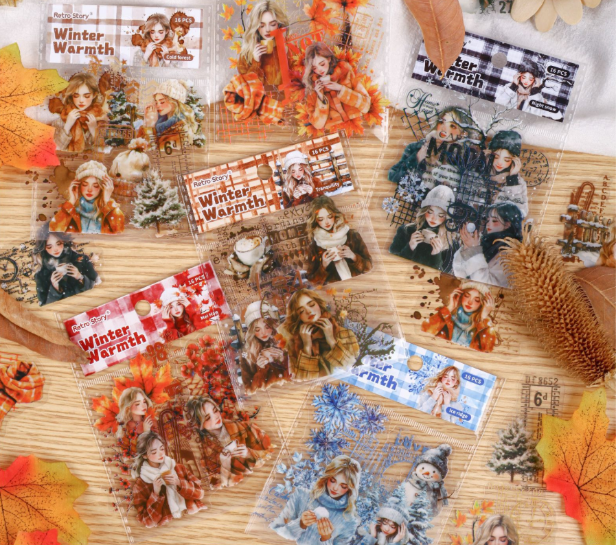 Journal sticker packs (16 sheets/pack)