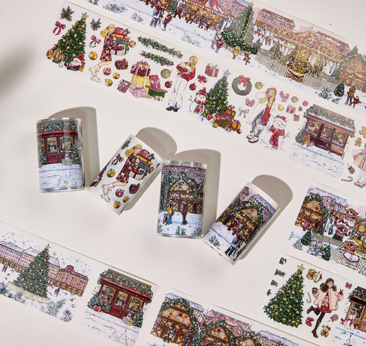 Journal Christmas tape (5m/roll)