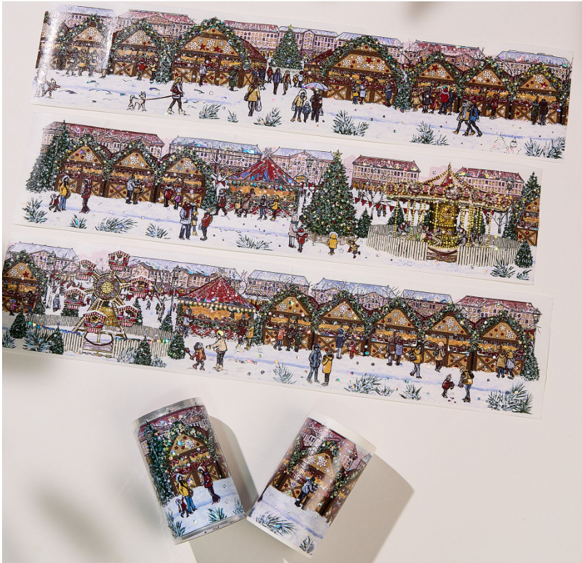 Journal Christmas tape (5m/roll)