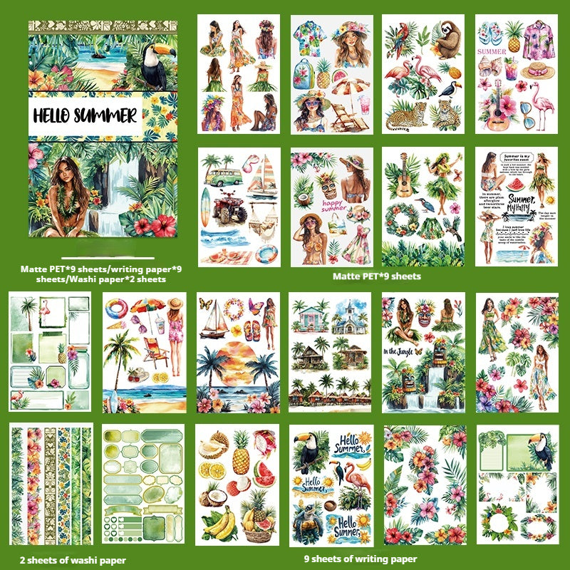 Journal sticker books
