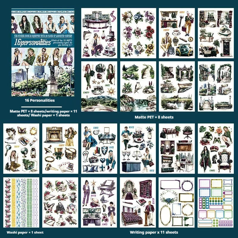 Journal sticker book