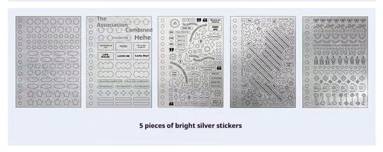 Journal sticker book (60pcs)